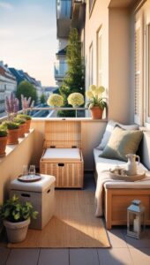 Stauraum auf dem kleinen Balkon – was im Alltag wirklich funktioniert