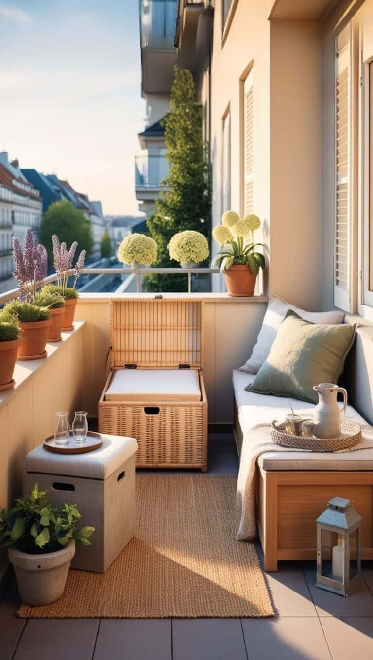 Stauraum auf dem kleinen Balkon – was im Alltag wirklich funktioniert