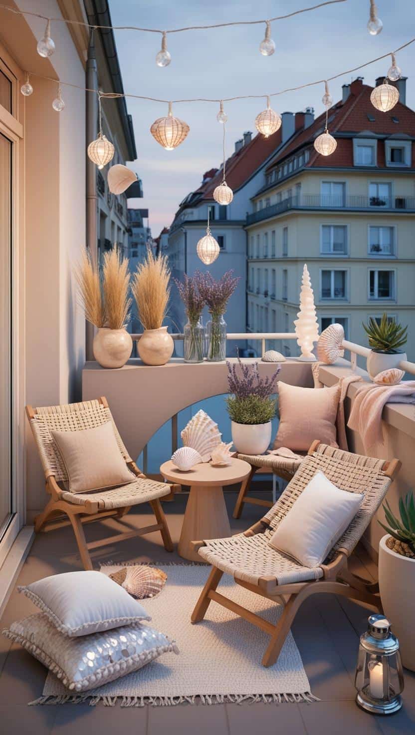 Balkon Strans Stimmung creme 6