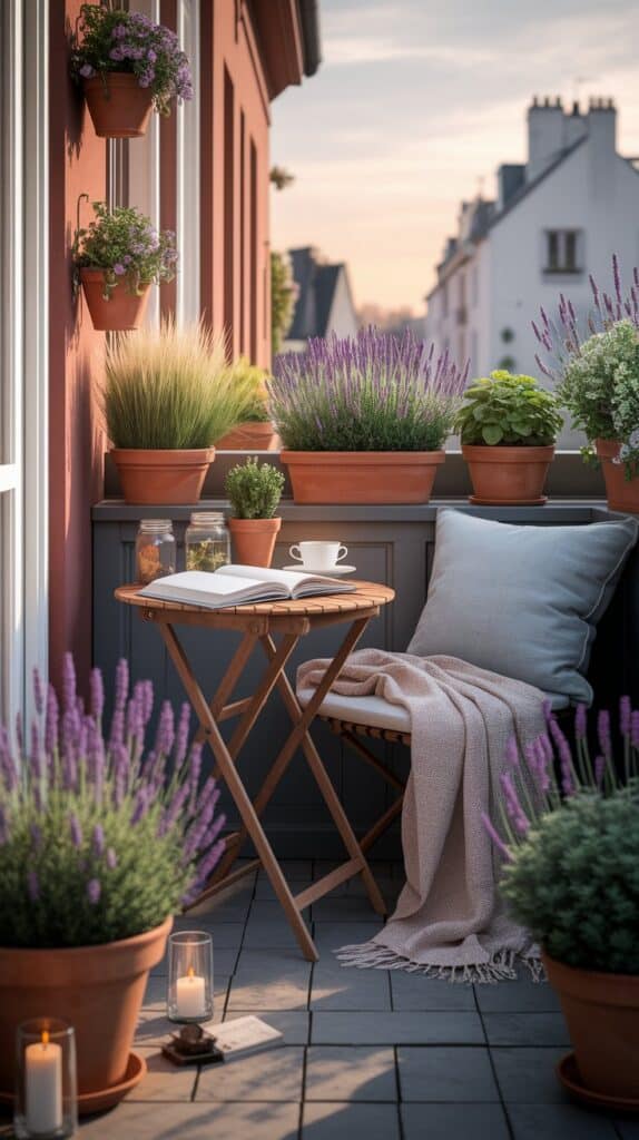 Ziergräser auf dem Balkon – Struktur, Leichtigkeit und Bewegung lavendel balkon kraeuter duft graeser beitrag