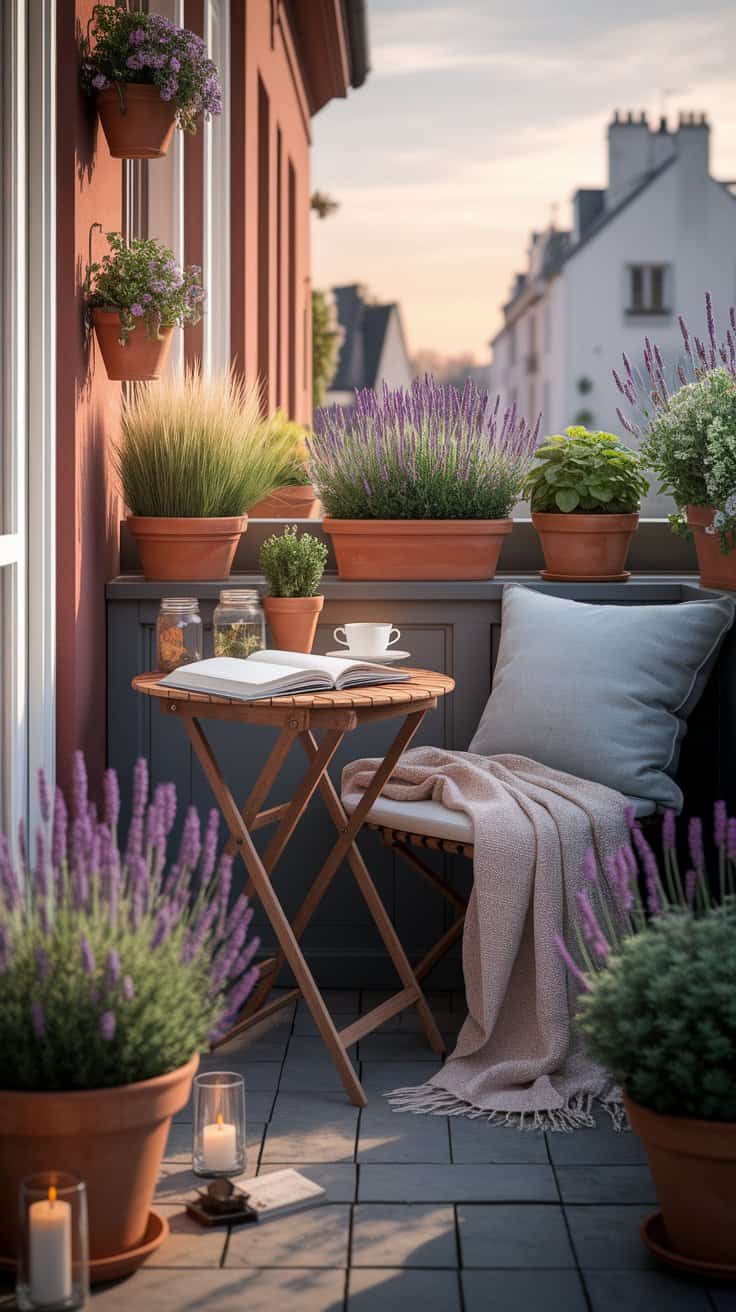 Graser Auf Balkon