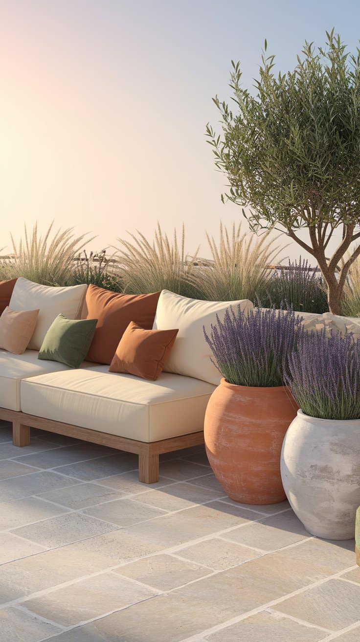 Boutique Hotel beitrag terrakotta lavendel olivenb