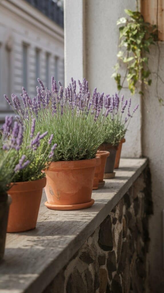 Wabi-Sabi Deko: Materialien, die Seele haben Wabi Sabi Pflanzen beitrag lavendel 2