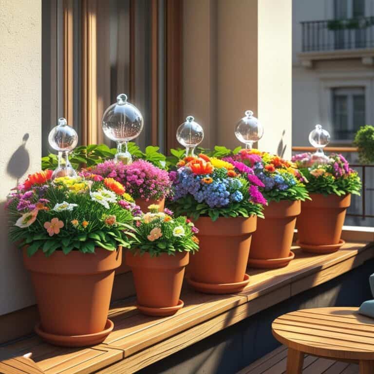 Nie wieder vertrocknete Balkonpflanzen: So helfen Bewässerungskegel beim Gießen Nie wieder vertrocknete Balkonpflanzen: So helfen Bewässerungskegel beim Gießen