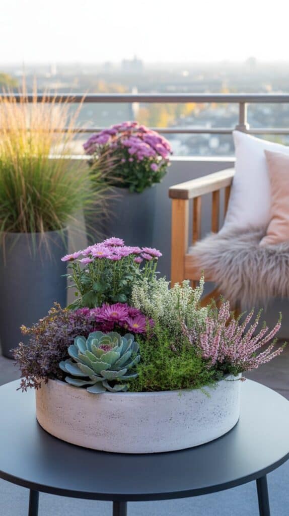 herbst blumen schale 1 heide zierkohl 2