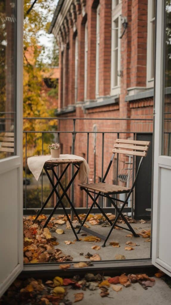 herbstbalkon rustikal Bild 2