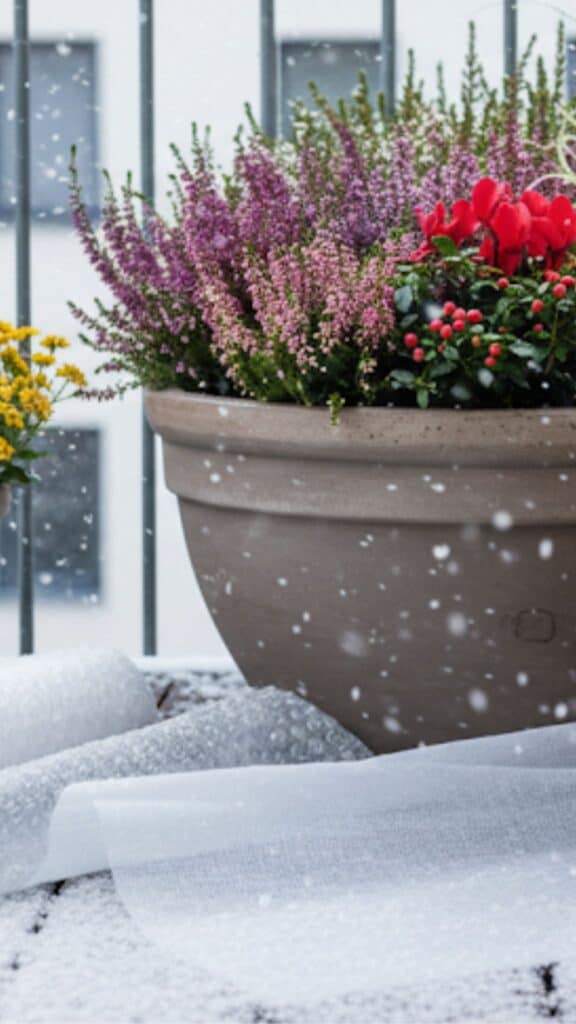 bilder winterfest folie schafmatte vlies 7