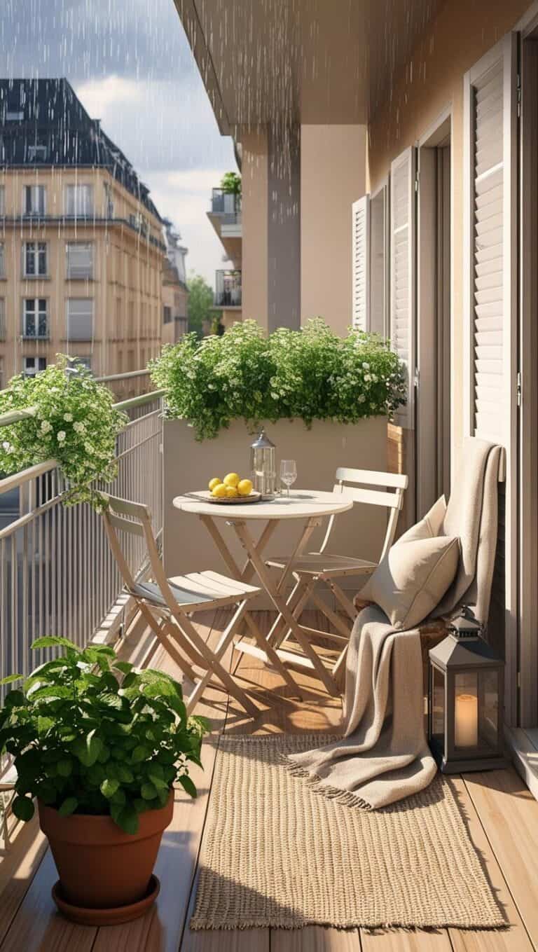 Balkonmöbel für kleine Balkone, die sich im Alltag bewährt haben