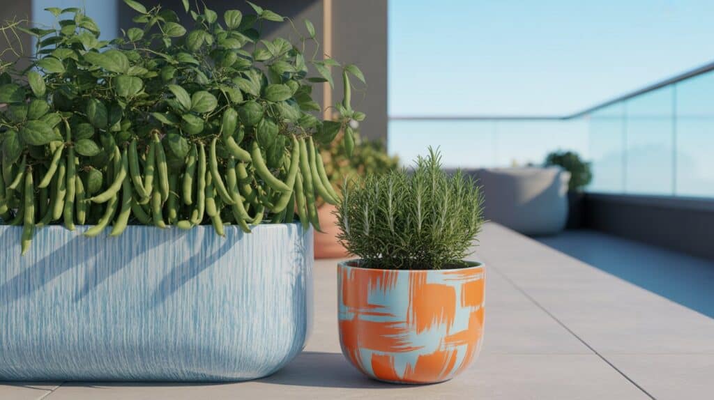 buschbohnen im kuebel 2