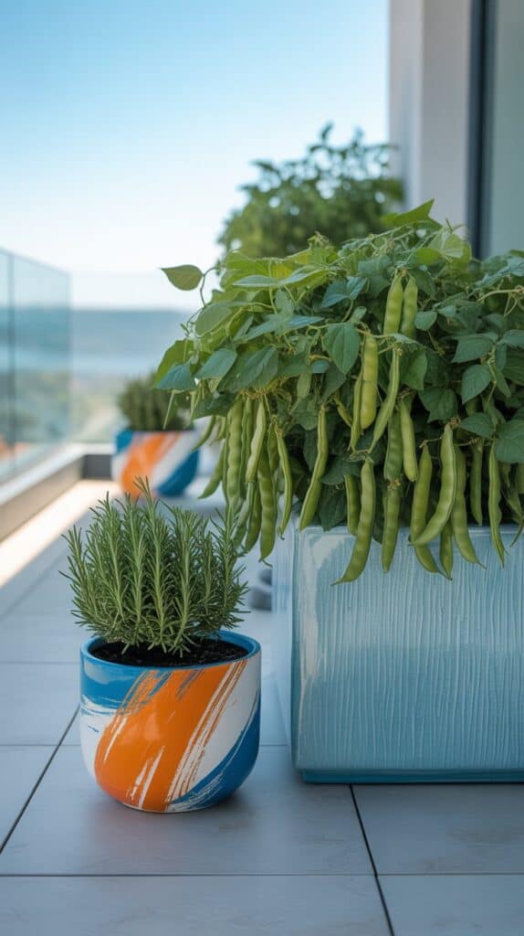 buschbohnen im kuebel 5