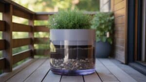 Drainage richtig machen im Balkonkübel