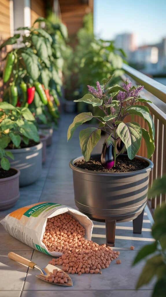 drainage kuebel aubergine 1