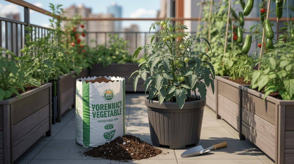 erde sack kuebelbalkon tomate 8