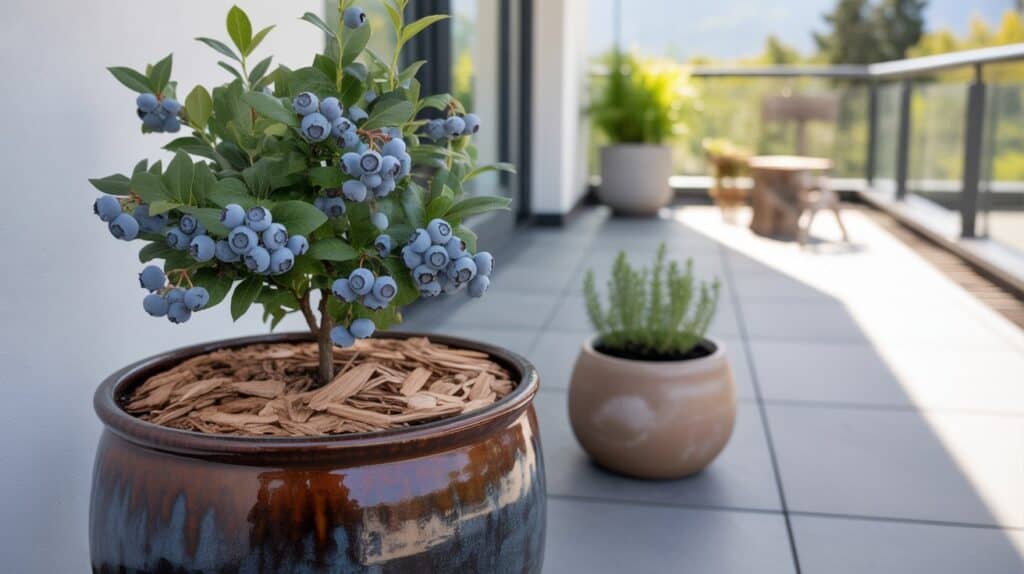 heidelbeeren im Kuebel 8