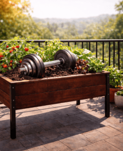 Wie schwer ist ein Hochbeet auf dem Balkon wirklich?