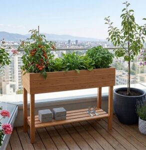Balkon-Hochbeet bepflanzen – was passt wirklich hinein? Balkon-Hochbeet bepflanzen – was passt wirklich hinein?