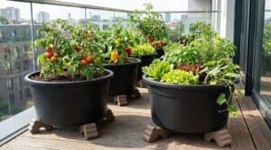 Untersetzer & Topffüße auf dem Balkon – warum sie Ernte retten können