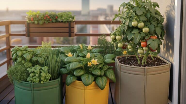 Pflanzsäcke vs. Töpfe auf dem Balkon – Welche Lösung ist funktional sinnvoll?