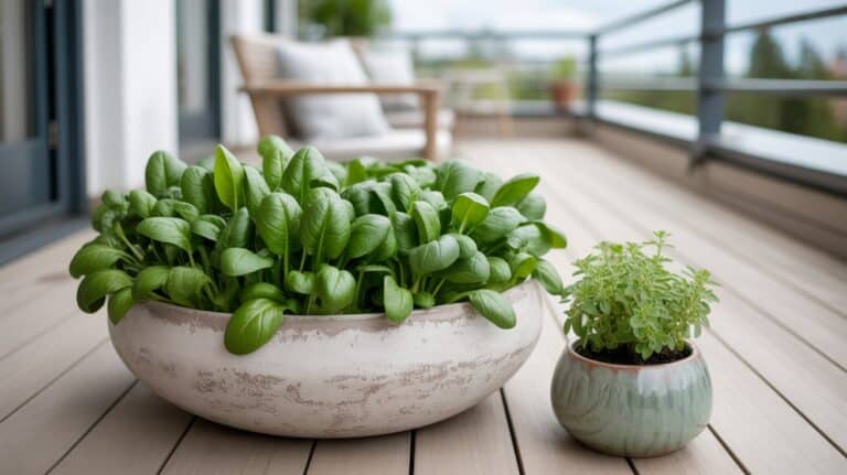 Spinat im Kübel anbauen – so erntest du wirklich frische Blätter