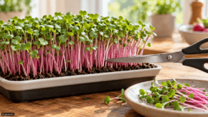 Radieschen-Microgreens anbauen: Aussaat, Pflege und Ernte Radieschen-Microgreens anbauen: Aussaat, Pflege und Ernte