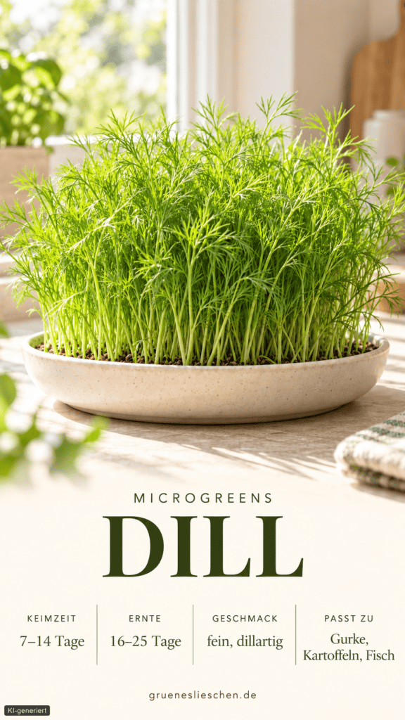 microgreen produktblatt dill