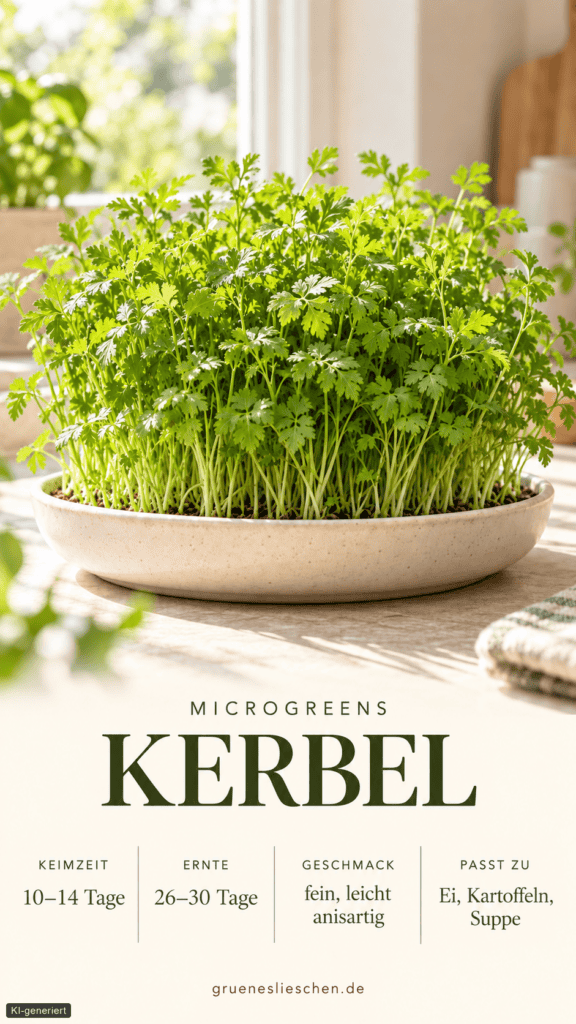 microgreen produktblatt kerbel