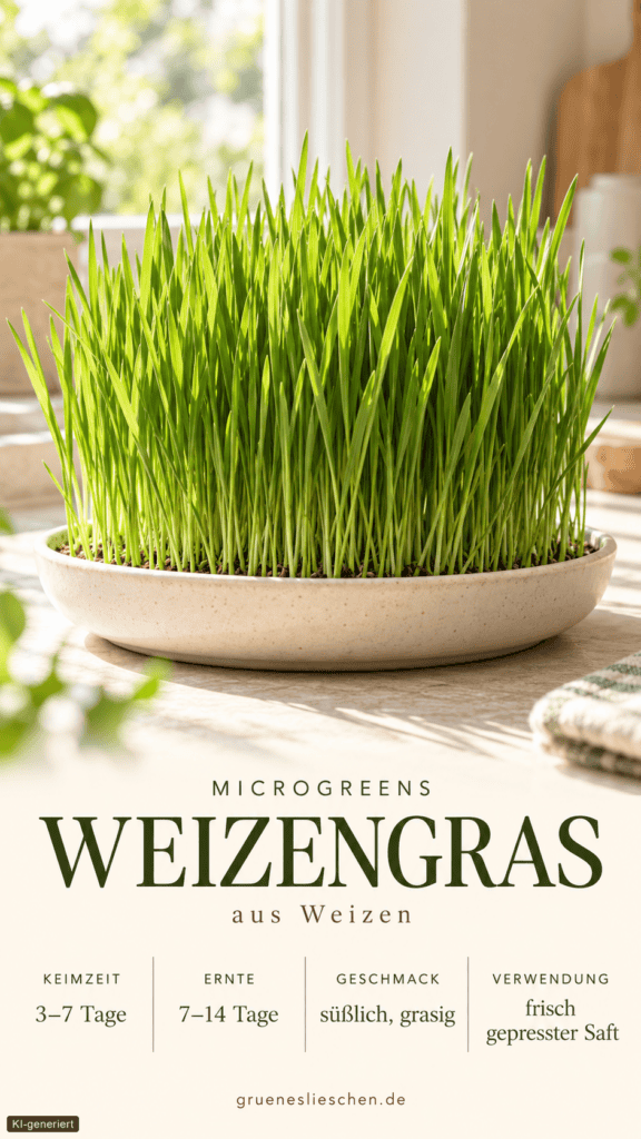 microgreen produktekarte weizengrass