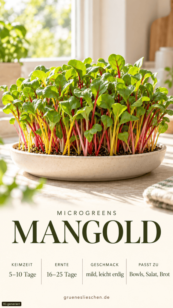 microgreen produktkarte mangold