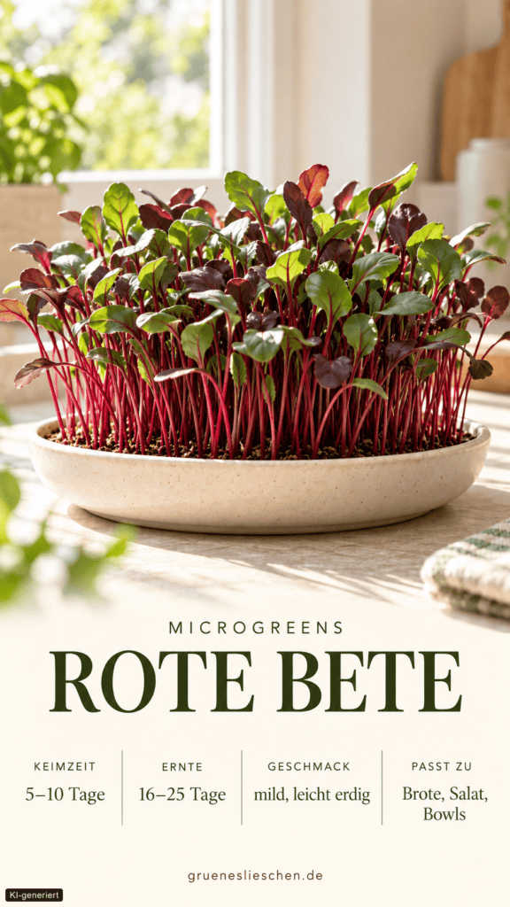 microgreen produktkarte rotebeete