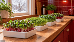 Microgreens im Winter anbauen: Frisches Grün auf der Fensterbank