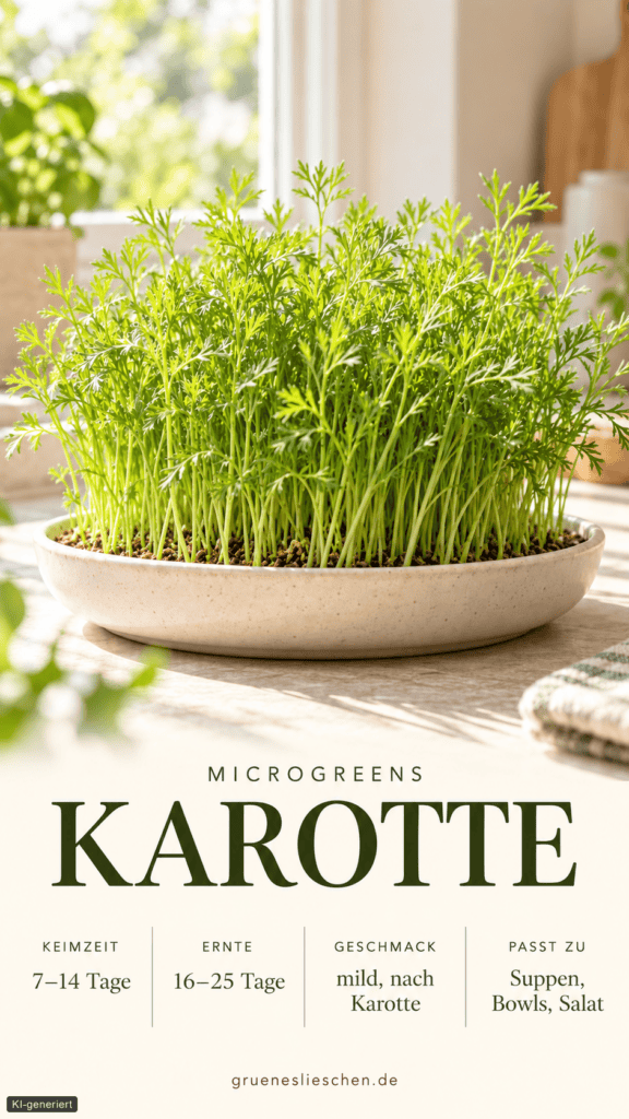microgreens produktkarten karotte