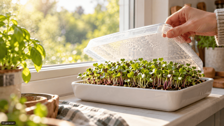 Microgreens schimmeln? Wurzelhärchen erkennen und Ursachen beheben