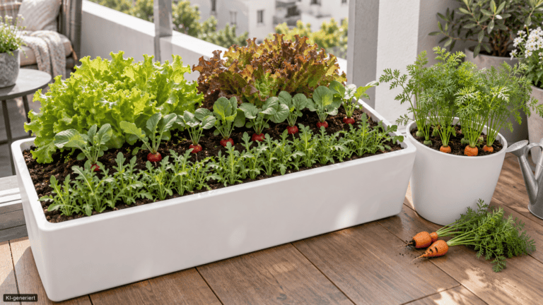 Mini-Gemüse für kleine Balkone: Welche Sorten sich im Topf wirklich lohnen