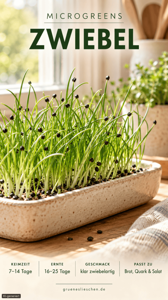 zwiebel microgreen produktekarte